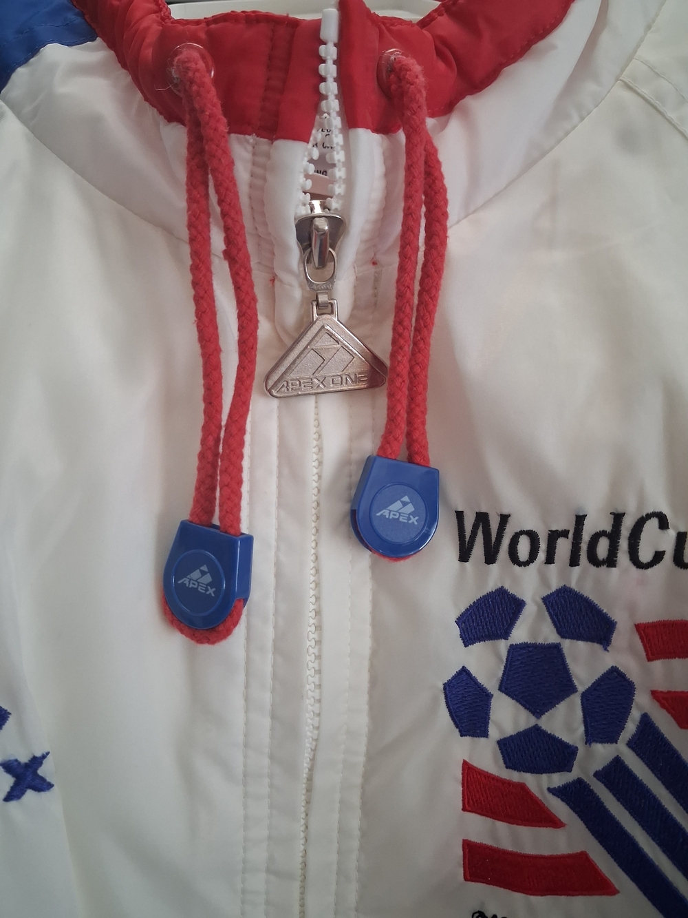 *VINTAGE* Apex WorldCup USA '94  Windbreaker Jacket - - Picture 4 of 6